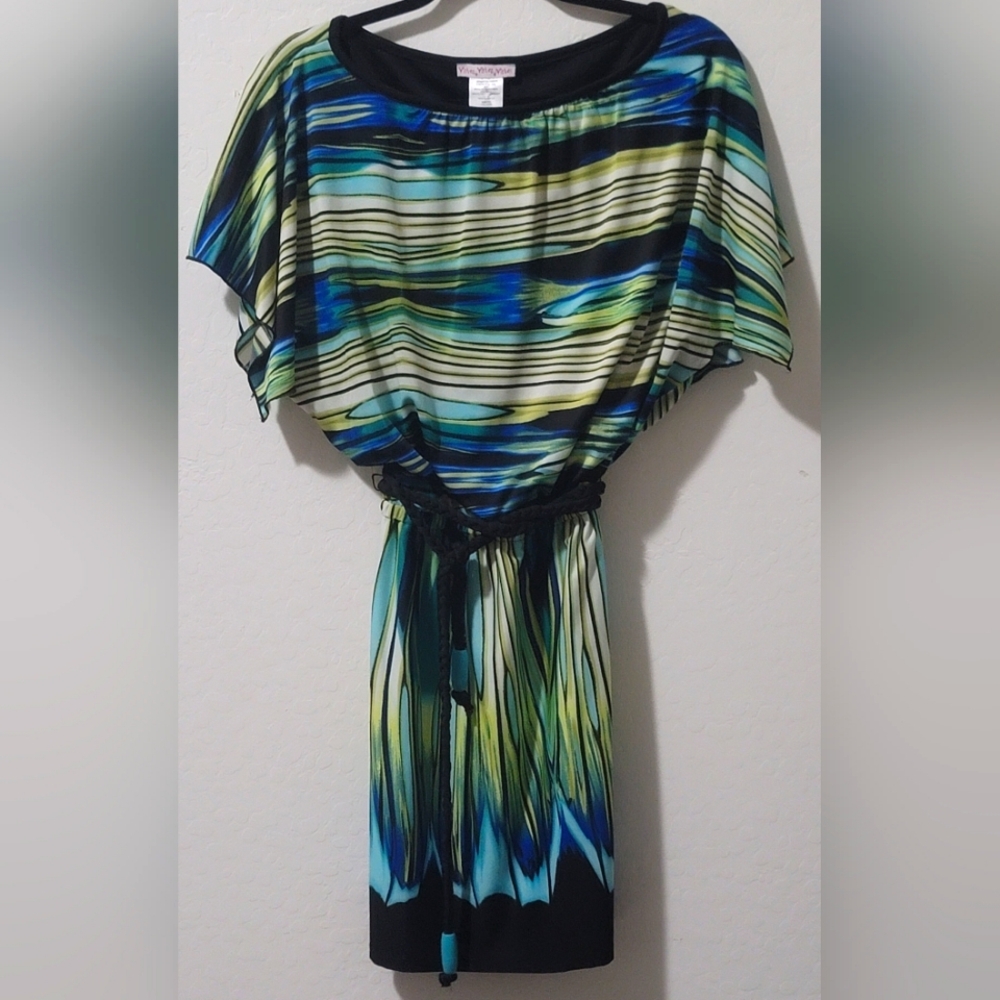 Wishes Wishes Wishes Bloused Belted Dress